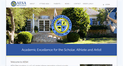 Desktop Screenshot of aesaprepacademy.com